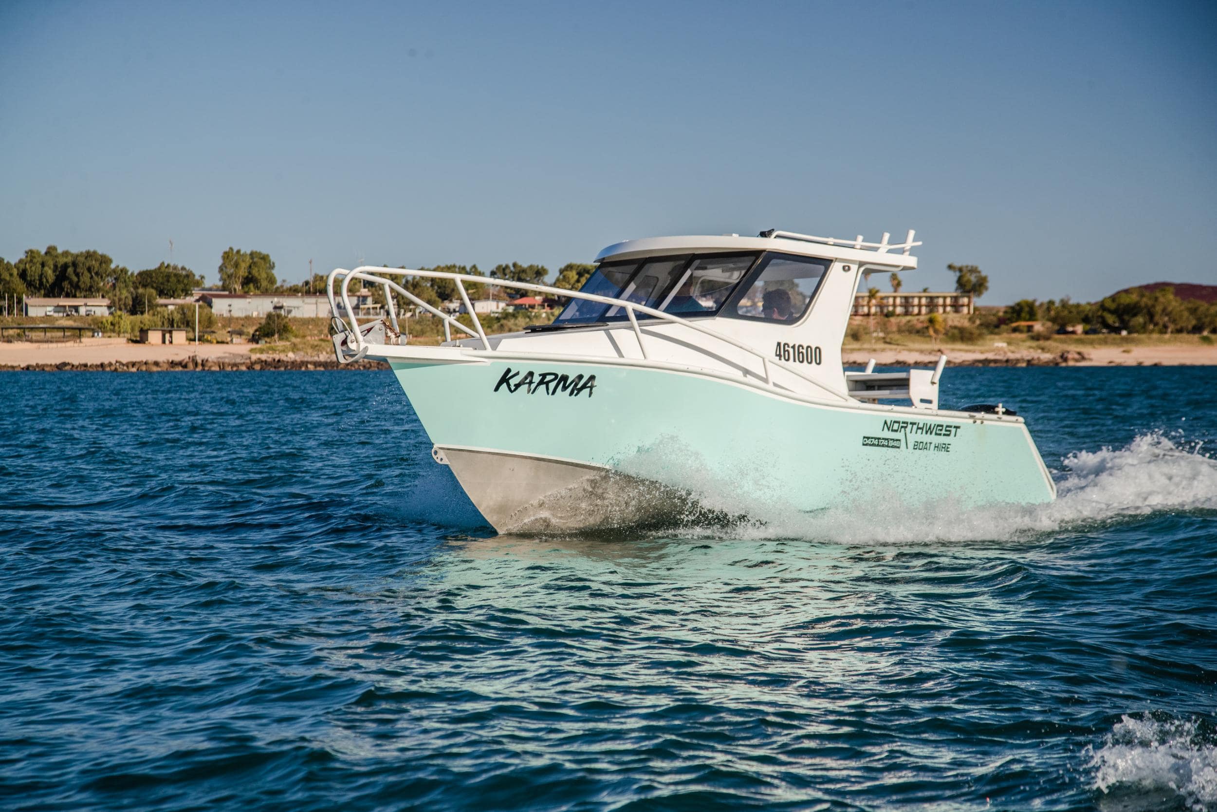 Karma 6.5 metre - Private Boat Charter - Northwest Boat Hire